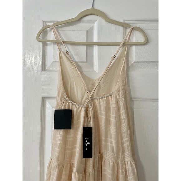 Country Stroll Cream Sleeveless Tiered Maxi Dress - Picture 5 of 7